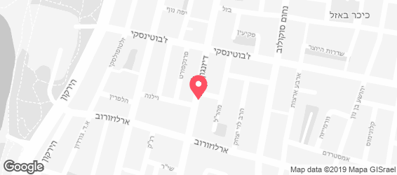 קונדיטוריה גן עדן - מפה