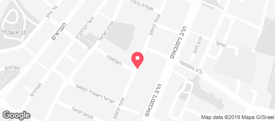 מרכז המאפה - מפה