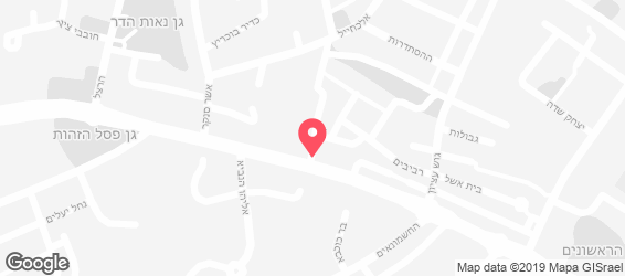 בית מאפה אללוף - מפה