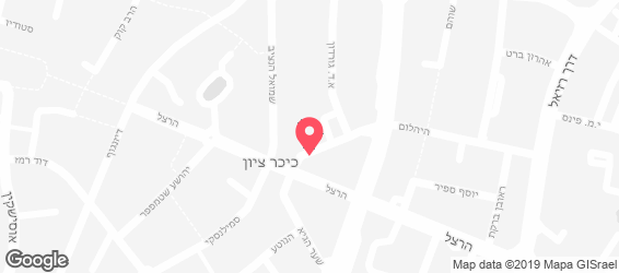עוזי חומוס פול - מפה