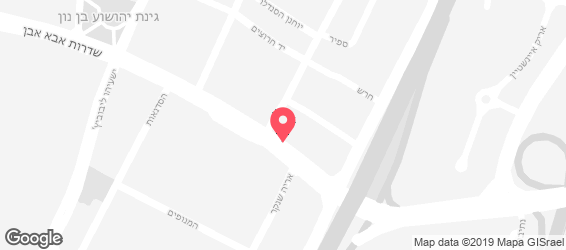 עד העצם אקספרס - מפה