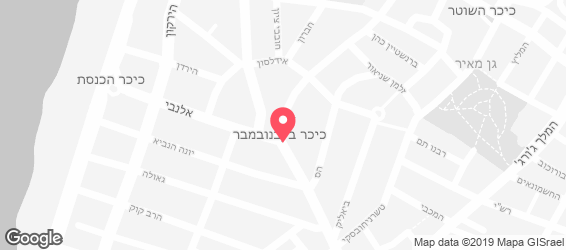ברקודה בר - מפה