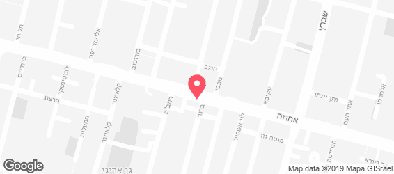 שווארמה כיפה אדומה רעננה - מפה