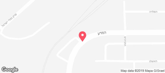 קייטרינג מול העיר - מפה