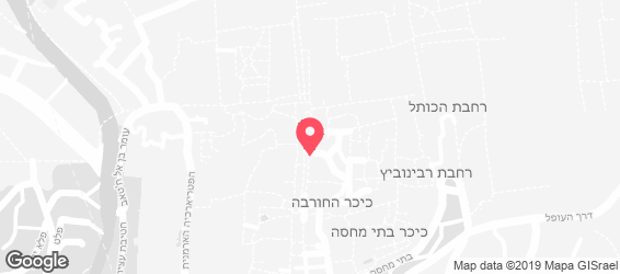 חצר ברובע - מפה