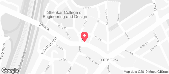 בהדונס רמת גן - מפה