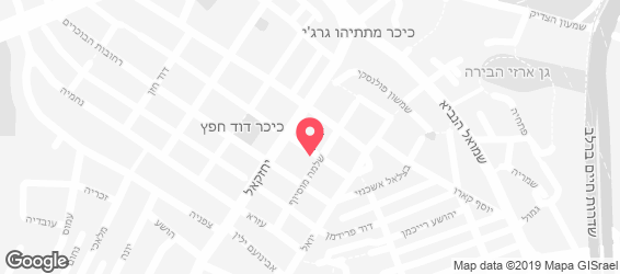 עדן לכרמל - מפה