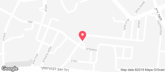 מסעדת זאב - מפה