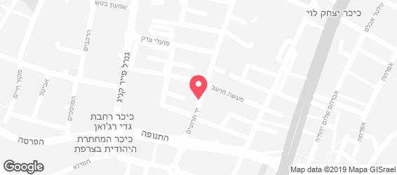 מאפיית דובדבן - מפה
