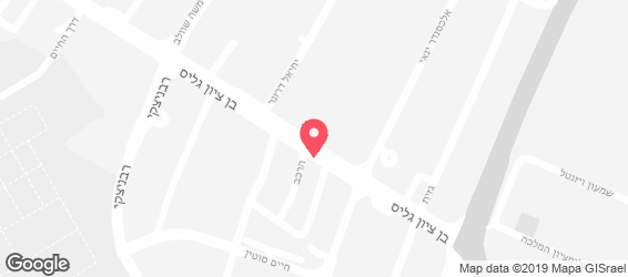 המסעדה שלנו - מפה