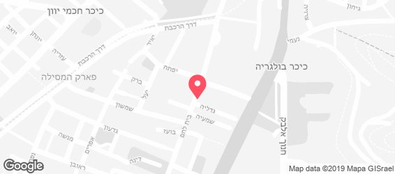 הסנדוויץ' של רשל - מפה
