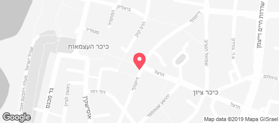 קפה גילדה - מפה