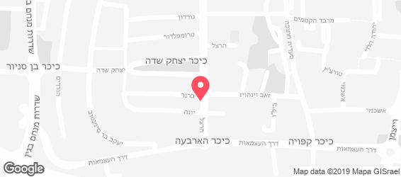 הפינה הלבנה - מפה