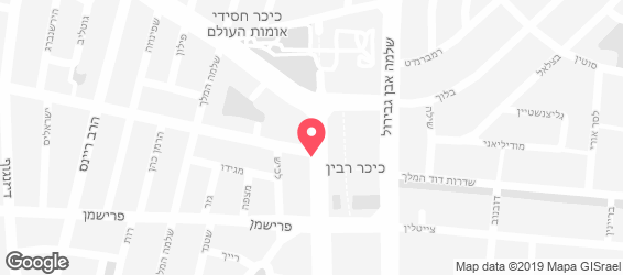 אליבי בר - מפגש שלום - מפה