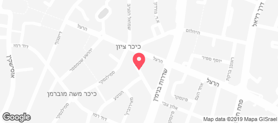 קפה השרון - מפה