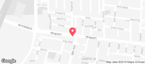 פאנ'ס חמים וטעים - מפה
