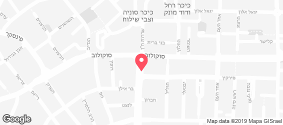 לב העיר - מפה
