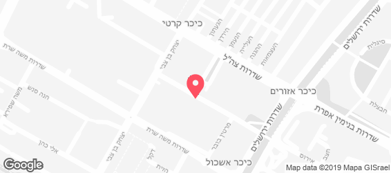 פיצה טורינו - מפה