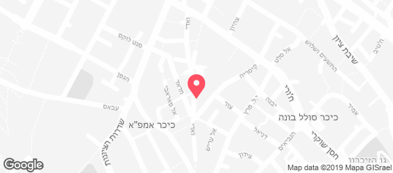 מאפיית פלפלה - מפה