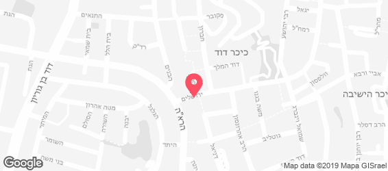 פיצה דומינו  - מפה
