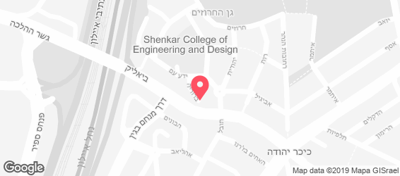 חומוס ופלאפל חתוכה - מפה