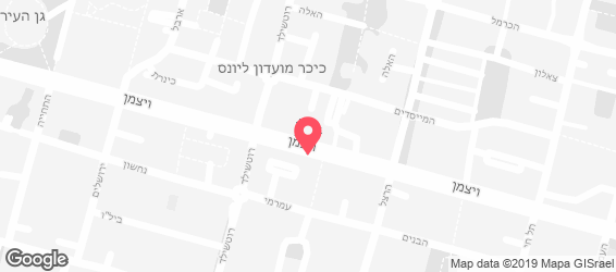 שווארמה ופלאפל התאומים - מפה