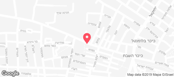 פיצה ירושלים - מפה
