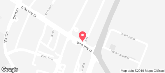 באביה חומוס פול - מפה