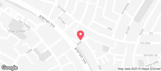 פיצה רמת חן - מפה