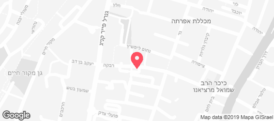 אינגליש קייק - חנות המפעל - מפה