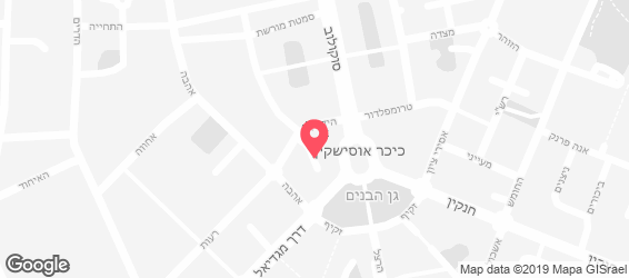 פיצה דנדוש - מפה