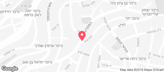 פיצה מיי - מפה