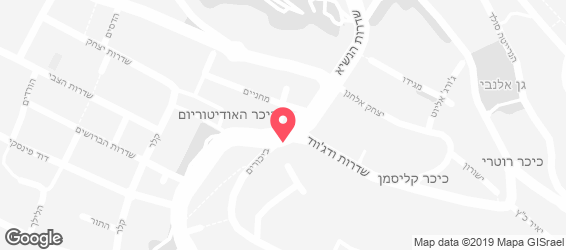 פונדק הדב - מפה
