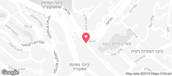 פיצה ירושלים 2 - מפה