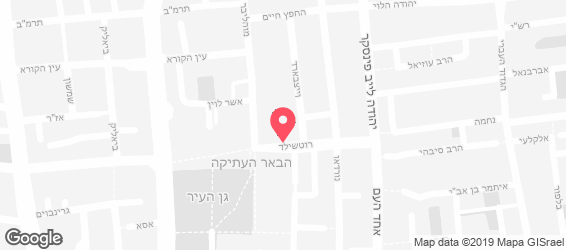 המאפים של מאיה - מפה