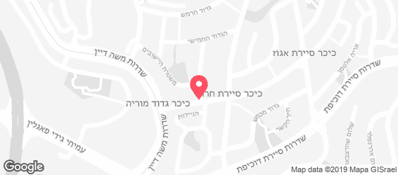 פיצה רומי - מפה
