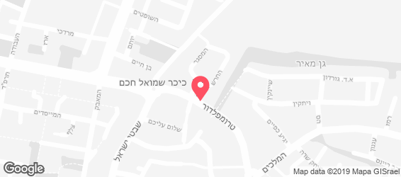 עדנה  - מפה