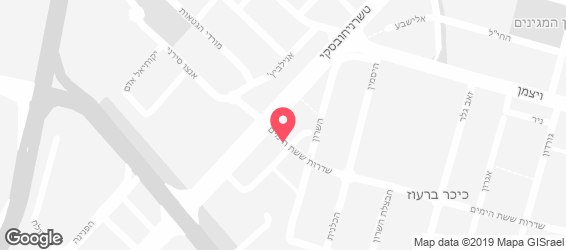שווארמה פלאפל תנעמי - מפה