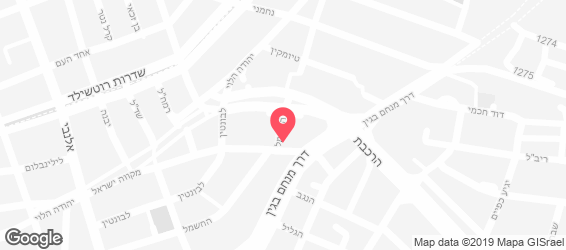 הבאגט הלוהט  - מפה