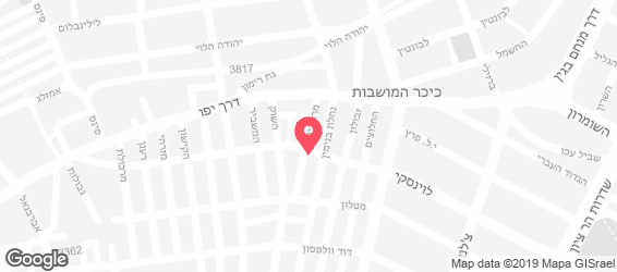 שווארמה פלאפל אלי - מפה