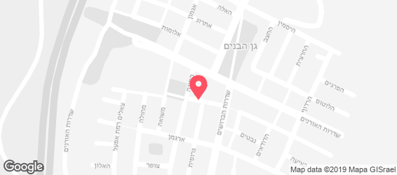 פיצה פאפא ג'ינוס - מפה