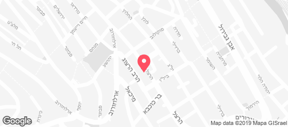 פלאפל ירושלמי - מפה