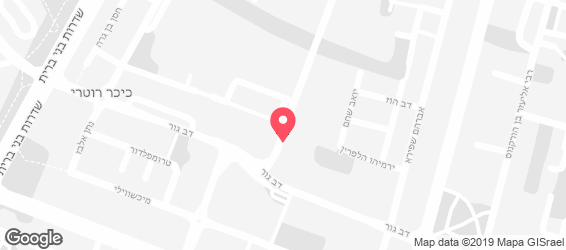 פיצה בורו פארק - מפה