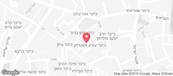 דארנא ירושלים - מפה