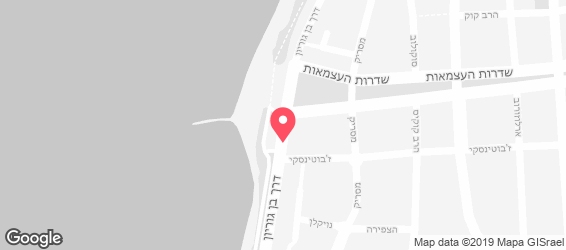 פטרה ביץ' - מפה