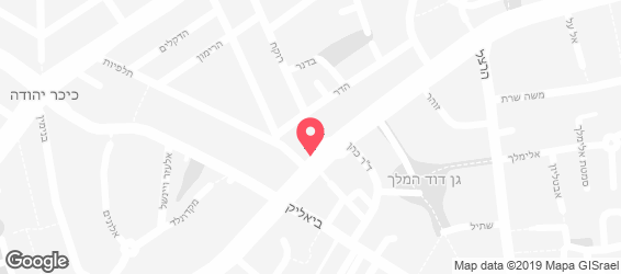 אמריקן פיצה - מפה