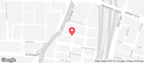 קפה שרגא - מפה