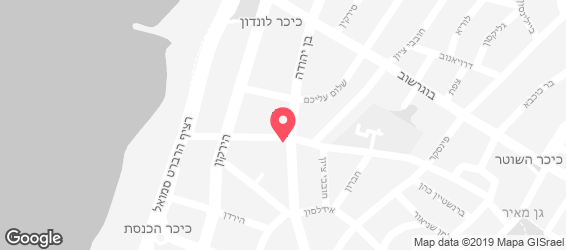האחים ומאכלים - מפה