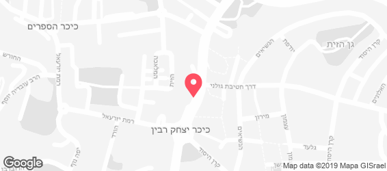 המאסטרו פיצרייה - מפה