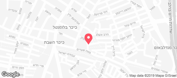 שערי שמחה - מפה